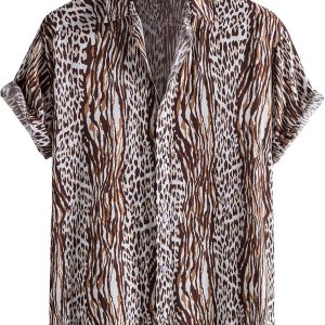 Funny T Shirts for Men Printed Short Sleeve Turtle