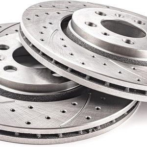 Drilling Grooves GT Sport Brake Disc Rotors Compat