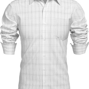 COOFANDY Mens Dress Shirts Regular Fit Button Up S