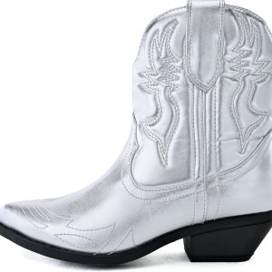 Soda RIGGING Women Western Stitched Pointe Toe L