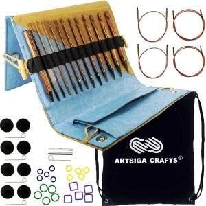 Knitter's Pride Ginger Tunisian Crochet Hooks Set