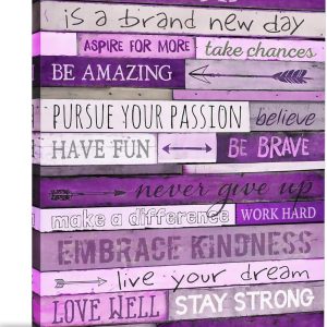 CGXART Inspirational Wall Art with Office Wall Dec