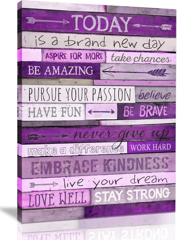 CGXART Inspirational Wall Art with Office Wall Dec