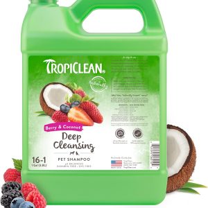 TropiClean Berry Coconut Deep Cleansing Dog Sham