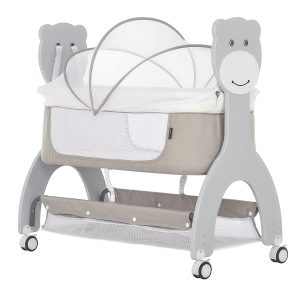 Dream On Me Cub Portable Bassinet in Grey, Multi-U