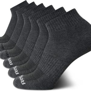 Reebok Mens Athletic Socks Cushion Quarter Cut