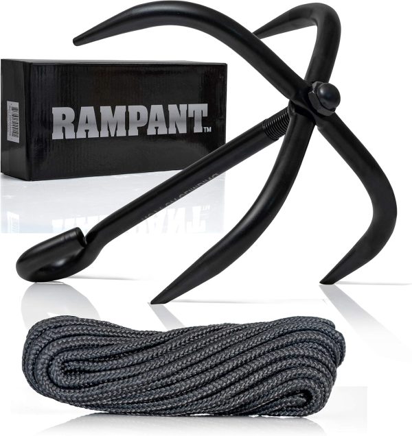 Rampant SPGHOOK Grappling Hook with Rope