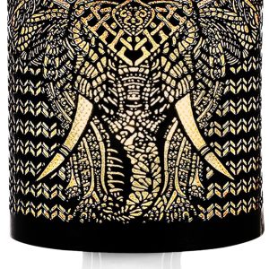 inrorans Elephant Wall Plug in Wax Warmer Metal Bl