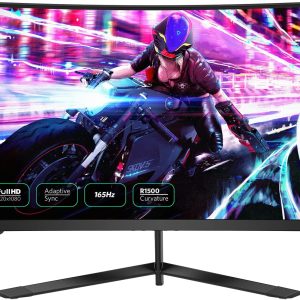 TEWELL 24in 165Hz Curved Gaming Monitor, Full HD 1