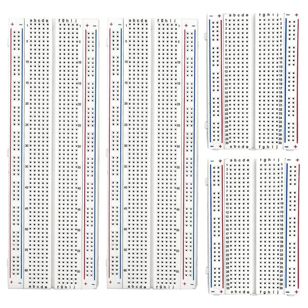MCIGICM Breadboards, 2Pcs 830 Point and 2Pcs 400 P