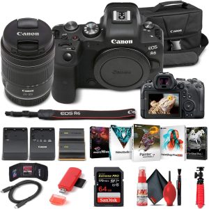Canon EOS R6 Mirrorless Digital Camera with 24-105