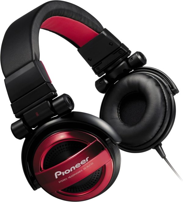 Pioneer Sealed dynamic stereo headphones Red SE-MJ