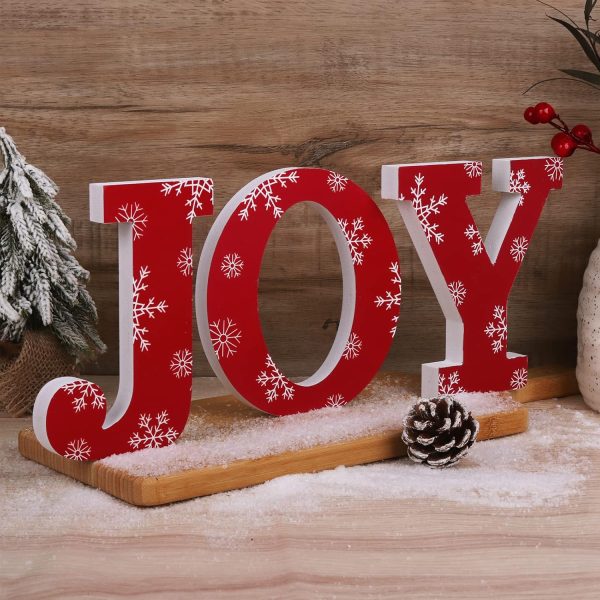 Bunny Chorus Christmas Table Decoration, Joy Chris