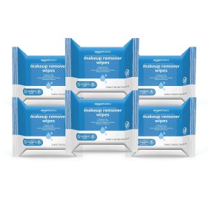Amazon Basics Make Up Remover Wipes, Fragrance Fre