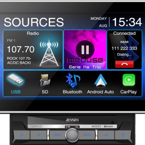 Jensen CAR1000 10.1" Extra Large Touchscreen Media
