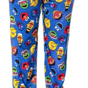 Sesame Street Men's Allover Character Head Adult L