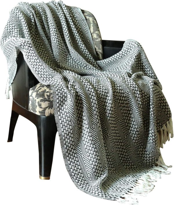 Manta de algodón para granja, 50 x 60 pulgadas, co