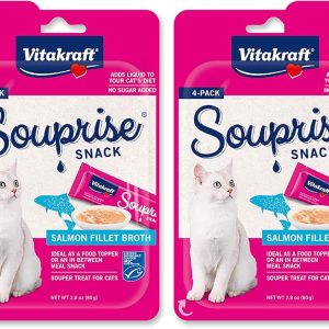 Vitakraft Souprise Snack Wet Cat Treat - Salmon -