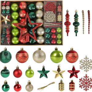 Christmas Tree Ornaments 78 Pack Christmas Tree De