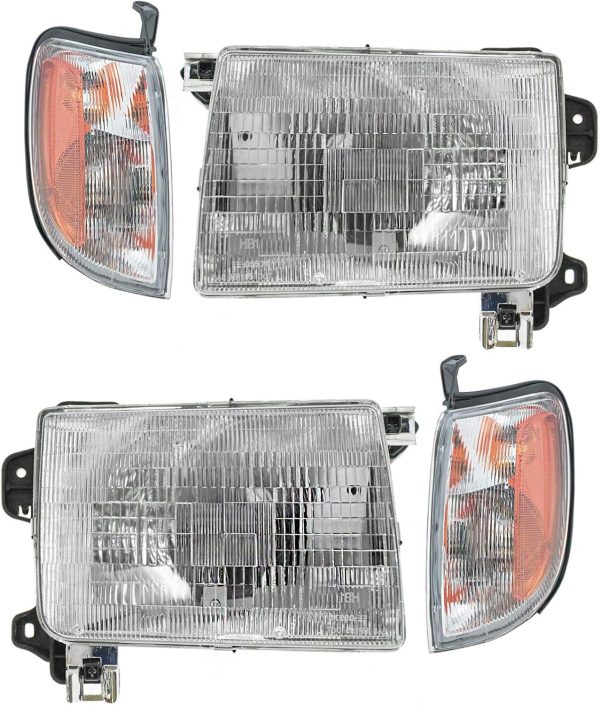AM Autoparts Headlight Corner Light Lamp LH RH Lef