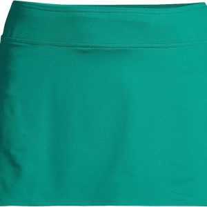 Lands' End Women's Tummy Control Skirt Swim Bottom