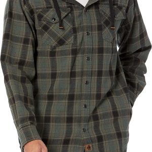 Legendary Whitetails Men's Backwoods Hooded Flanne