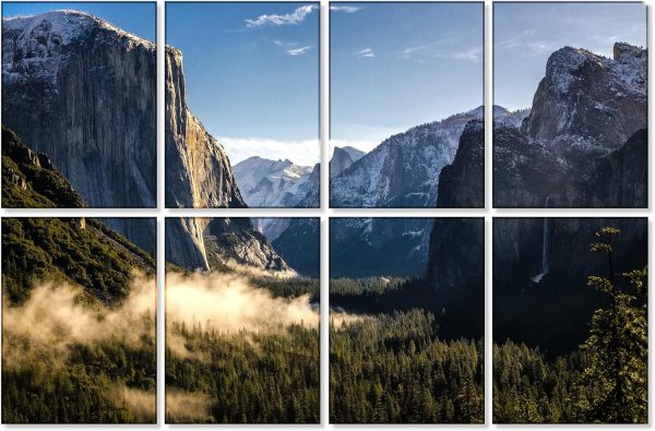 BUSYBEES Art Acoustic Panels,48"x32"x0.4"inch Self