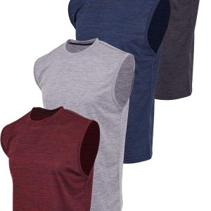 Reset Dri-Fit Muscle Gym Tank Tops for Men, Active