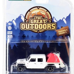 Camioneta Gladiator Rubicon 2020 blanca con modern