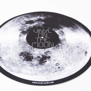 Turntable Felt Slip Mat - Vinyl on The Moon