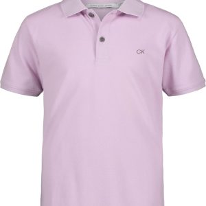Calvin Klein Boys' Short Sleeve Solid Polo
