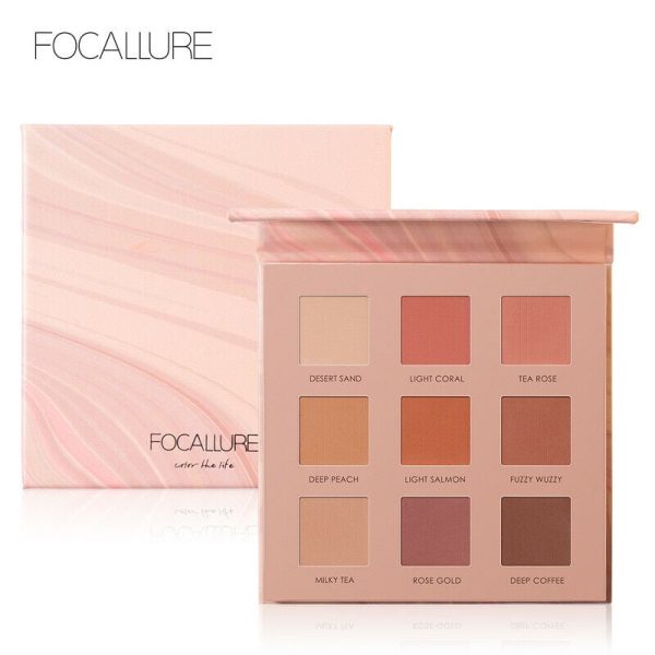 Focallure Soft Powder 9 Colors Eyeshadow Palette M
