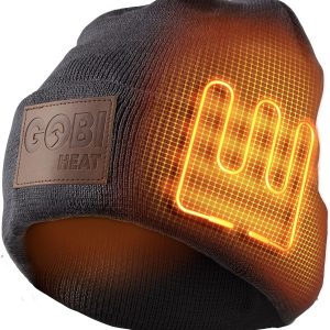 Summit Men's 2 Zone Heated Beanie 7.5 hours of h