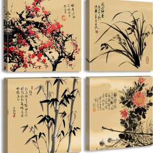 Asian Decor Oriental Wall Art Canvas Print Chinese