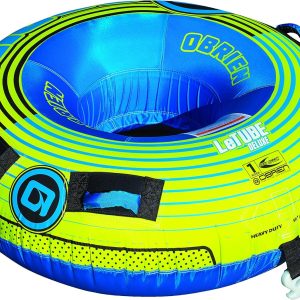 O'Brien LeTube Deluxe Towable Tube, Blue, 1 Person