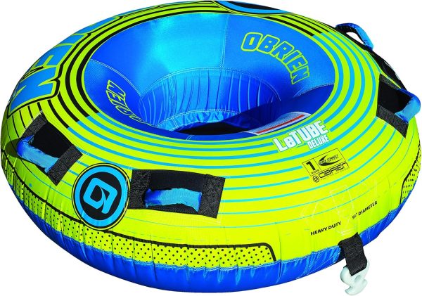O'Brien LeTube Deluxe Towable Tube, Blue, 1 Person