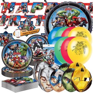Unique Marvel Avengers Ultimate Party Bundle - Tab