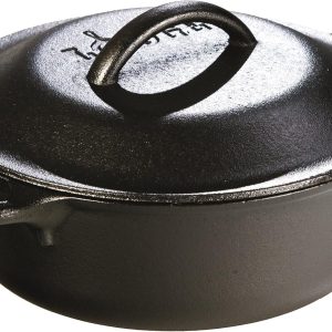 Lodge L2SP3 Cast Iron Serving Pot, Pre-Seasoned, 2