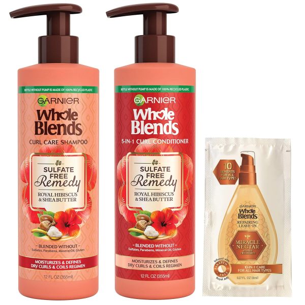 Garnier Whole Blends Sulfate Free Remedy Royal Hib