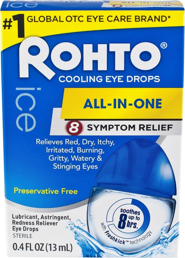 Rohto Eye Drops Cooling R Size .05z Rohto Eye Drop