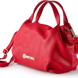 Baroncelli Italian Leather Purse for Women Genuine