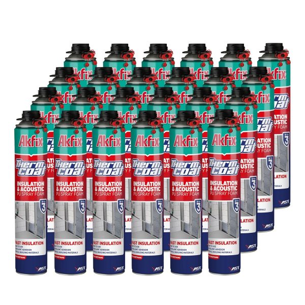 Akfix Thermcoat Spray Foam Insulation-Insulation F