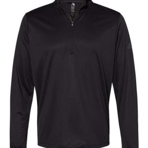Adidas Lightweight Quarter-Zip Pullover A401 Black