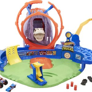 Set de juego Hot Wheels Monster Trucks, Race Ace T