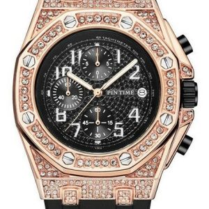 Relojes De Hombre Luxury Mens Watch Silicone Band