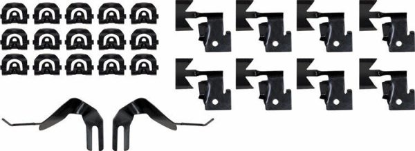 Kit de clips moldeados para parabrisas rígido OER