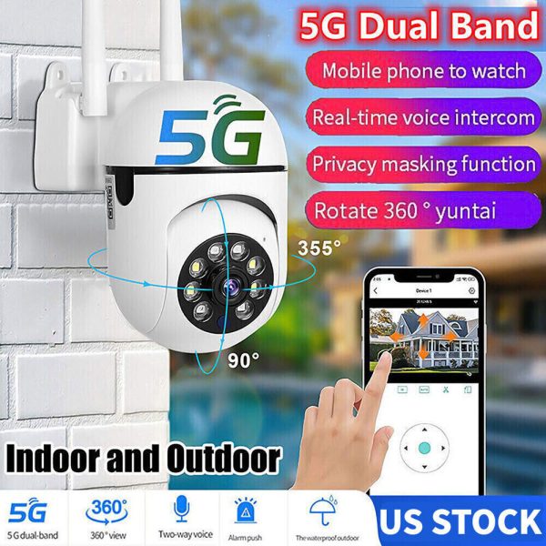 Camaras De Seguridad Para Exterior 1080P HD Wifi C