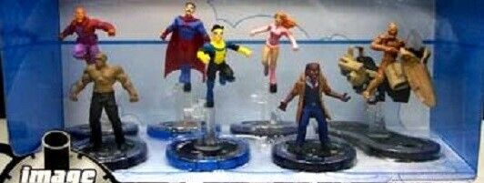 SET HEROCLIX Indy Image INVENCIBLE de 7 figuras má