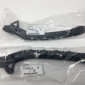 Juego de soportes de parachoques delanteros izquie