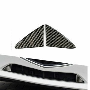Cubierta de parrilla delantera de fibra de carbono